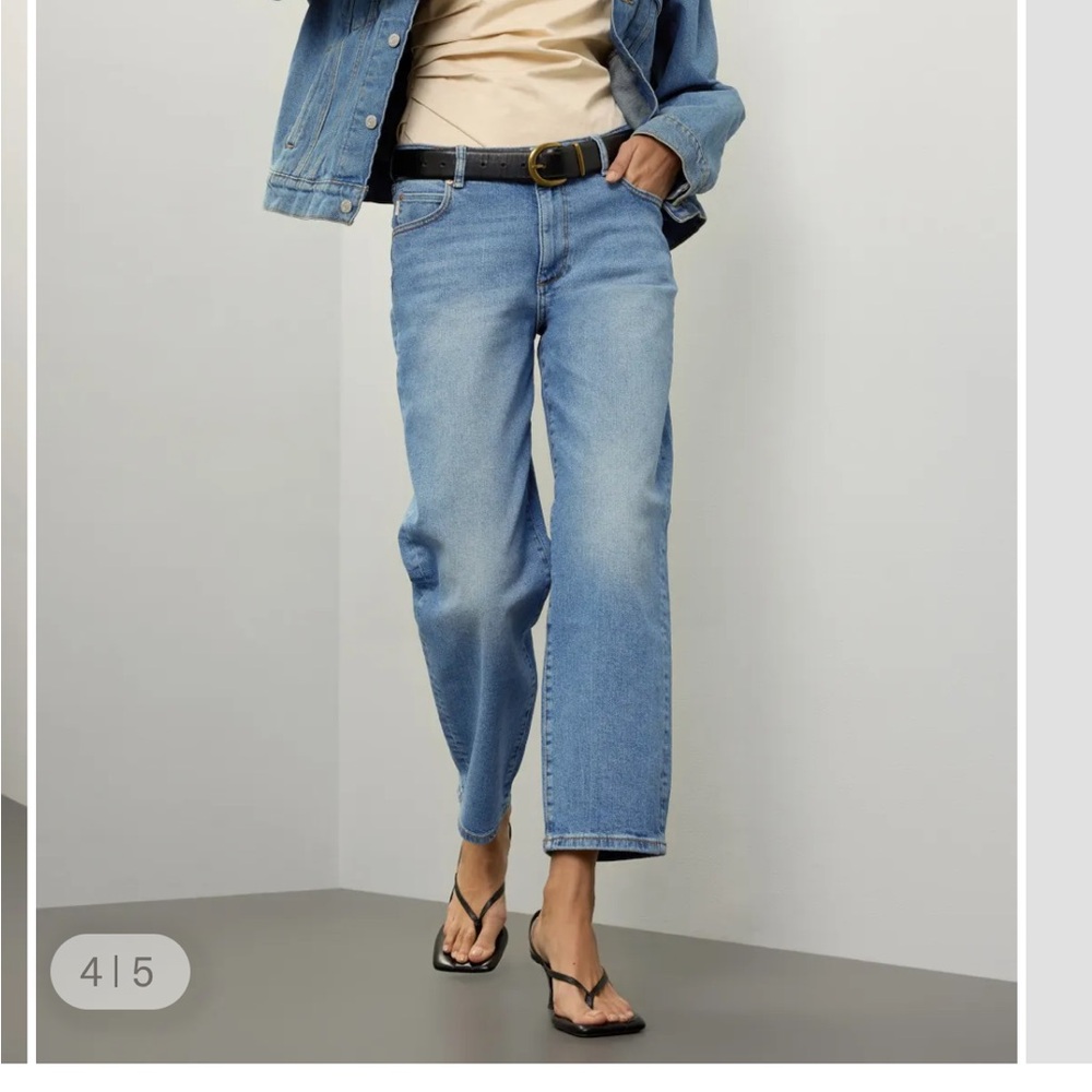 DL1961 Light Blue Straight Leg Jeans